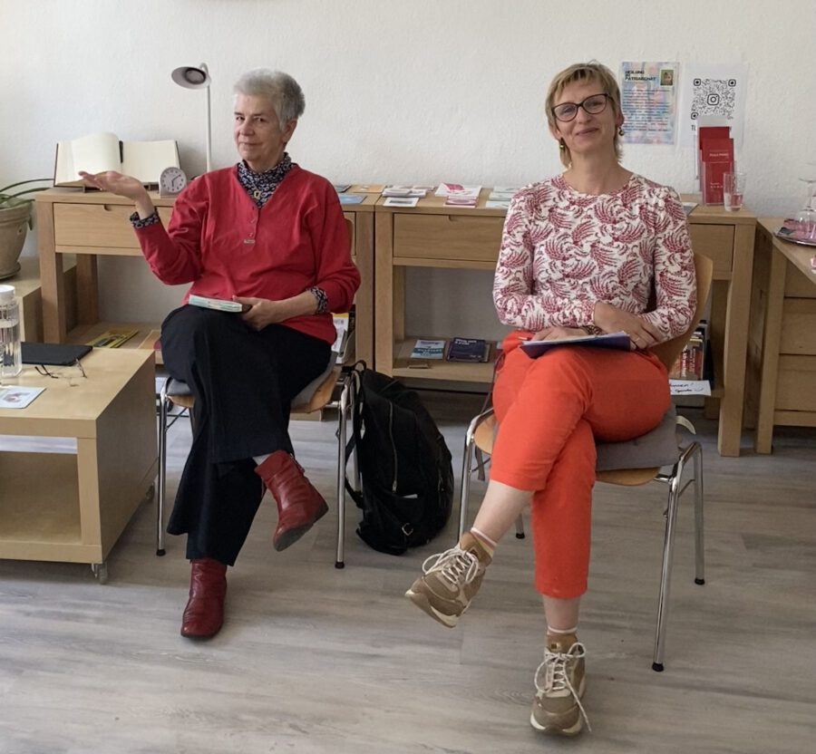 Elke Schilling (l.), Nadja Bungard, Bild: Paula Panke